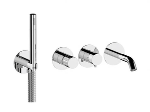 CELEBRITY - Recessed wall-mounted bathtub set with hand shower - Tap by Remer Rubinetterie