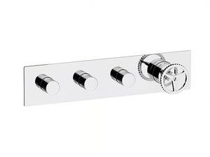 CHRONO - 4 hole single handle shower mixer with diverter - Shower by Remer Rubinetterie