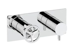 CHRONO - Recessed single handle shower mixer with diverter - Shower by Remer Rubinetterie