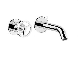 CHRONO - Single handle wall-mounted washbasin mixer - Tap by Remer Rubinetterie