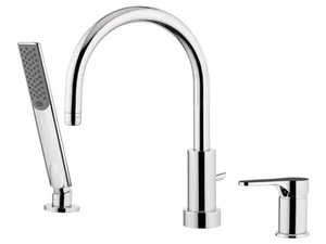INFINITY - Bathtub set with diverter with hand shower - Tap by Remer Rubinetterie