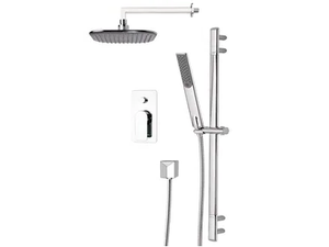 INFINITY - Shower wallbar with diverter with hand shower with hose - Shower by Remer Rubinetterie