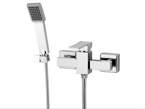 QUBIKA - Shower mixer with hand shower - Shower by Remer Rubinetterie