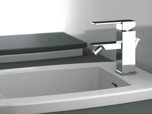 QUBIKA - Single handle 1 hole bidet mixer - Tap by Remer Rubinetterie