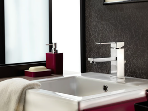 QUBIKA - Single handle 1 hole washbasin mixer - Tap by Remer Rubinetterie