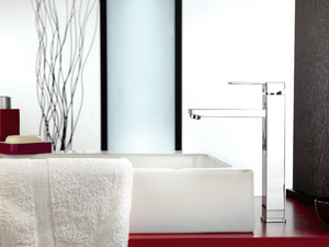 QUBIKA - Single handle 1 hole washbasin mixer - Tap by Remer Rubinetterie