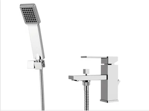 QUBIKA - Single handle bathtub mixer with diverter - Tap by Remer Rubinetterie