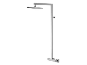 QUBIKA - Wall-mounted shower panel with overhead shower - Shower panel by Remer Rubinetterie
