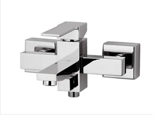 QUBIKA - Wall-mounted single handle bathtub mixer - Tap by Remer Rubinetterie