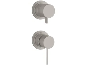 X STYLE INOX - 2 hole stainless steel shower mixer with diverter - Shower by Remer Rubinetterie