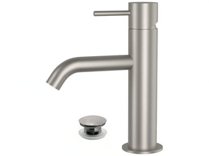 X STYLE INOX - Countertop single handle stainless steel washbasin mixer - Tap by Remer Rubinetterie