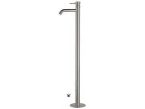 X STYLE INOX - Floor standing stainless steel washbasin mixer - Tap by Remer Rubinetterie