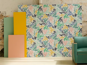 VENUS - Wallpaper with floral pattern - Wallpaper by Ressource