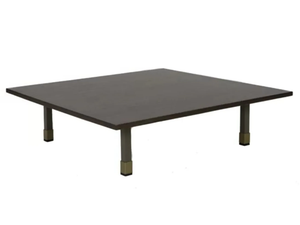 AIRE - Square low aluminium garden side table - Side table by Rever