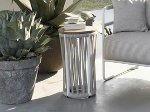 LEVANTE - Round high side table - Side table by Rever