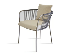 LEVANTE - Stackable garden chair with armrests - Chair by Rever