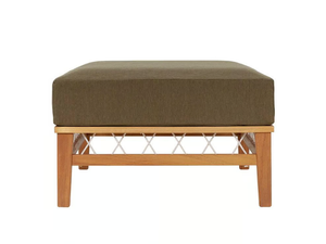 ZENIT - Square fabric garden pouf - Pouf by Rever
