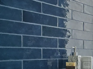 BRICK GLOSSY - Glass ceramic 3D Wall Cladding - Paneling by Revigrés