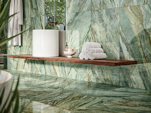 RAINFOREST GREEN - Wall/floor tiles with marble effect - Wall tile-stone-brick by Revigrés