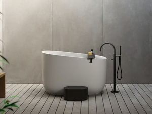 DIP - Freestanding seated oval Korakril™ bathtub - Bathtub by Rexa