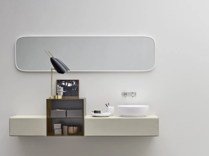 ESPERANTO - Wall-mounted vanity unit - Washbasin cabinet by Rexa