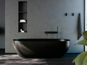 HOLE - Freestanding oval bathtub - Bathtub by Rexa