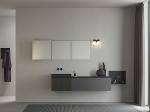 INTERLUDE 5 - Bathroom furniture set / vanity unit - Washbasin cabinet by Rexa
