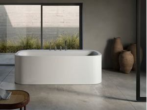 R1 - Freestanding oval Korakril™ bathtub - Bathtub by Rexa