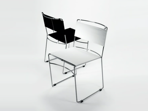 DELFINA - Stackable fabric chair - Chair by REXITE