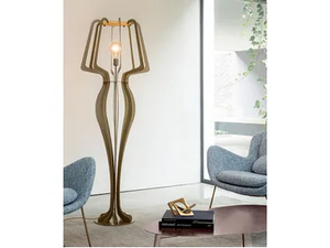 ALLEGRA PT - Painted metal floor lamp - Floor lamp by RIFLESSI
