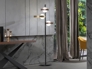BUBBLE PT - Metal floor lamp - Floor lamp by RIFLESSI