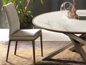 CHERIE - Upholstered fabric chair - Chair by RIFLESSI