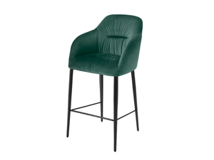 CHIC - High stool with back - Stool by RIFLESSI