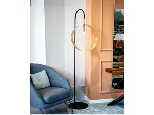LED LOOP PT - LED metal floor lamp - Floor lamp by RIFLESSI