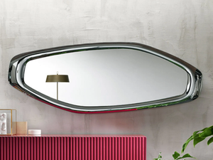 SOUL - Wall-mounted framed mirror - Accessories by RIFLESSI