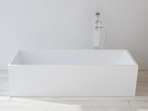 LA TURBIE - Rectangular Solid Surface bathtub - Bathtub by RILUXA