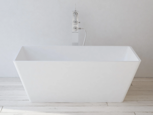 MARSEILLE - Rectangular Solid Surface bathtub - Bathtub by RILUXA