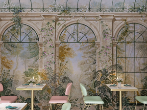 GIARDINO D'INVERNO - Wallpaper with floral pattern - Wallpaper by Rimura