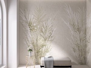 HEDGE - Wallpaper with floral pattern - Wallpaper by Rimura