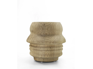 EGO - Low cedarwood stool - Stool by Riva 1920