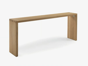 FRAME - Rectangular solid wood console table - Console by Riva 1920