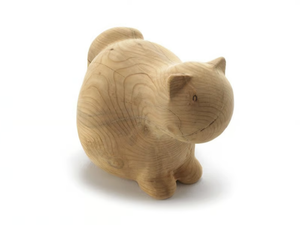 NEKO - Solid cedar wood sculpture - Styling by Riva 1920
