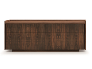 Revo - Solid wood chest of drawers with integrated handles - drawer by Riva 1920