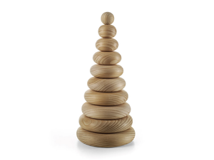 XMAS_DLO - Christmas cedarwood decorative object - Styling by Riva 1920