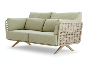 ARMÀN - 3 seater sofa woven with polyester rope - Sofa by Roberti