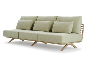 ARMÀN - 3 seater sofa woven with polyester rope - Sofa by Roberti