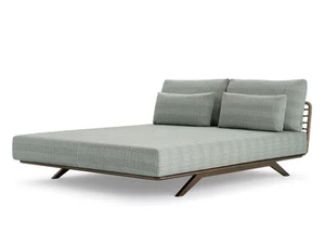 ARMÀN - Garden bed woven with polyester rope - Bed frame by Roberti