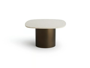ARMÀN - Low square terrazzo garden side table - Side table by Roberti
