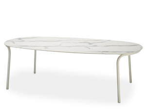 CHARME - Oval HPL table - Table by Roberti