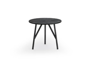 COROLLE - Round HPL garden side table - Side table by Roberti
